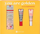 Zestaw do pielęgnacji twarzy Erborian You Are Golden Krem CC SPF 25 15 ml + Krem dla skóry wokół oczu CC 3 ml + Krem 5 ml (3253581867839) - obraz 1