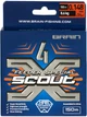 Шнур Brain Scout 4X 150 м (fluoro Orange) 0.148 мм 8.6 кг (18585536) - изображение 2
