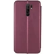 Кожаный чехол (книжка) Epik Classy для Xiaomi Redmi Note 8 Pro Бордовый - изображение 4