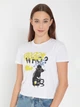Подростковая футболка для девочки Reporter Young 241-0440G-24-200-1 158 см Белый экрю (5900703901831) - изображение 5