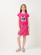 Подростковое летнее платье для девочки Disney Barbie EX1087 134-140 см Фуксия (3609086877406) - изображение 3