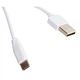 Кабель hoco x1 rapid Type-C 1 метр білий 6957531032045 - зображення 2
