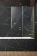 Стеклянная шторка для ванны RADAWAY Furo Brushed Gold PND II 170 правая 10109888-99-01R+10112844-01-01 - изображение 1