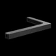 Стеклянная шторка для ванны RADAWAY Furo SL Brushed GunMetal PND II 120 левая 10309638-92-01L+10112594-01-01 - изображение 4