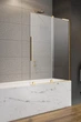 Стеклянная шторка для ванны RADAWAY Furo SL Gold PND II 110 правая 10309588-09-01R+10112544-01-01 - изображение 1