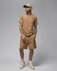 Футболка JORDAN MJ JUMPMAN EMB SS CREW L Світло-коричневий DC7485-231 - зображення 5