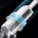 Швабра для сухой и влажной уборки Blue Fish Sponge Mop PU03A White - изображение 5