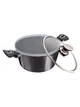 Каструля з кришкою 30 см 8 л Berlinger Haus Metallic Line Carbon Pro Edition (BH-6924) - зображення 1