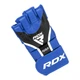 Рукавиці для ММА RDX AURA PLUS T-17 Blue/Black XL - изображение 3