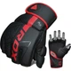 Рукавиці для ММА RDX F6 KARA Matte Red M (капа у комплекті) - изображение 4