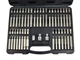 Комплект біт TORX Geko G10036 75 шт + адаптери 3/8" та1/2" в пластиковій валізі - зображення 3