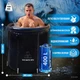 Круглий каркасний басейн "Ice Bath Spa" для крижаної ванни 80 х 80 см - зображення 1
