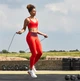 Скакалка Reebok Premium Skipping Rope Унисекс 280 см Красно-черная (RARP-12021) (885652022668) - изображение 11