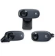 Компьютерная веб камера Logitech C310 HD 720P (1280x720) USB со встроенным микрофоном с шумоподавлением, черная (86031434) - изображение 3
