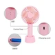 Портативний ручний акумулятурний міні вентилятор Mini Fan XSFS-901 від USB рожевий - зображення 2