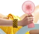 Портативний ручний акумулятурний міні вентилятор Mini Fan XSFS-901 від USB рожевий - зображення 3