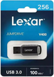 Флеш пам'ять Lexar JumpDrive V400 256GB USB 3.0 Black (LJDV400256G-BNBNG) - зображення 4