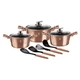 Набор посуды 10 предметов Berlinger Haus Metallic Line Rose Gold Edition (BH-6151) - изображение 1