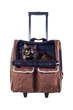 Рюкзак-візок для домашніх тварин SENFUL 3-In-1 Pet Trolley Brown - зображення 4