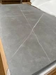 Стіл обідній розкладний BERLIN CERAMIC 140(180)x80 Сірий мат Чорний каркас (10376) - зображення 5