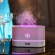 Зволожувач повітря Flame Aroma Diffuser міні зволожувач повітря Білий - зображення 1