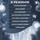 Гирлянда светодиодная GarlandoPro 270 LED Водопад 3х3 м 10 линий 8 режимов Белый 1733051W - изображение 7