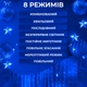 Гірлянда штора ZWM 3х2 м синя 144 LED мідний провід - зображення 7