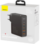 Сетевое зарядное устройство Baseus GaN2 Pro Quick Charger 2C+2U 100W EU Black - изображение 5