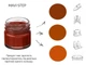 Крем-краска для замши и нубука MAVI STEP Multi Oil Balm 129 Темно-рыжий 25 мл (E07/129/025) - изображение 2