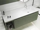 Умывальник Miraggio JESSEL 1200х450 с крылом белый 0001056 - изображение 1
