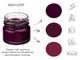 Крем-краска с воском для обуви и изделий из гладкой кожи MAVI STEP Creme de Beaute 102 Темно-баклажановый 25 мл (C01/102/025) - изображение 3