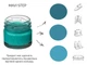 Крем-краска для замши и нубука MAVI STEP Multi Oil Balm 165 Бирюзовый 25 мл (E07/165/025) - изображение 2