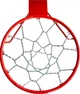 Сетка баскетбольная InterAtletika (ТК702-С) металлическая - изображение 3