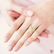 Обручку DIAMOND of LOVE "Талісман: Життя" жіноче в жовтому золоті, 16,5 р - зображення 2