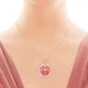 Підвіска DIAMOND of LOVE "Талісман: Кохання" в жовтому золоті - зображення 2