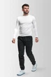 Брюки медицинские поварские мужские Jogger Vsetex B2 Черные 52-54 - изображение 4