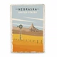 Постер дерев'яний Небраска А2 - зображення 1