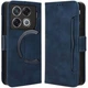 Чохол-книжка з кишеньками Deexe Wallet Stand для Infinix GT 20 Pro - Blue - зображення 1