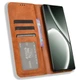 Чохол-книжка Deexe Retro Style для Realme GT Neo 6 SE / GT 6T - Brown - зображення 2
