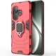 Чехол с подставкой Deexe Hybrid Case для Realme GT Neo 6 SE / GT 6T - Red - изображение 2