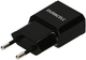 Мережевий зарядний пристрій Duracell USB 2.4 A Black (DRACUSB3-EU) - зображення 1