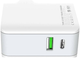 Мережевий зарядний пристрій Ldnio USB - USB-C 20 W + кабель USB-C - USB-C (A4403C Type-C-Type-C) - зображення 2