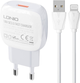 Ładowarka sieciowa Ldnio 18 W + kabel Lightning (A1306Q Lightning) - obraz 1