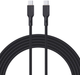 Kabel Aukey USB-C - USB-C 1 m Czarny (CB-KCC101) - obraz 1