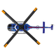 Helikopter Carrera RC Red Bull BO 105 C 2.4 GHz (9003150124276) - obraz 3