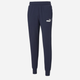 Spodnie dresowe męskie Puma Ess Logo Pants Tr Cl 586716-06 XS Granatowe (4063697296855) - obraz 4