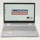 Ноутбук-планшет 14" Medion (Lenovo Group) E4271 Multi-Touch YOGA Intel Pentium N5000 RAM 8 ГБ SSD 512 ГБ Intel UHD Graphics б/в Метал (2667) - изображение 1