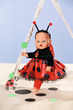 Sukienka Zapf Creation Baby Born Dolly Moda Lady Bug dla lalki 43 cm (4001167870341) - obraz 4