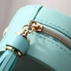 Шкатулка Casegrace SP-01205 Blue для колец и ювелирных изделий портативная компактная - изображение 6