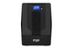 Джерело безперебійного живлення FSP iFP1000 1000VA / 600W LCD-дисплей USB 4xSchuko Чорний (PPF6001306) - зображення 2